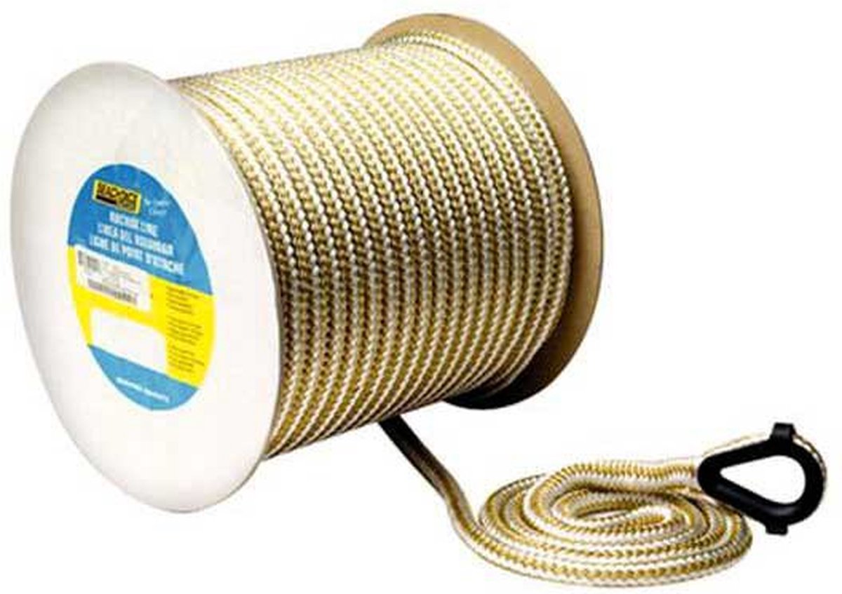 Seachoice Nylon Gevlochten Touw 30 M Goud 13.0 mm