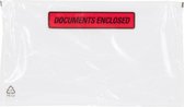 Paklijstenvelop 'documents enclosed' 220 x 115 mm