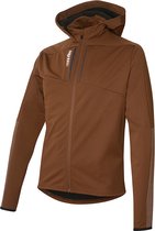 Rh+ Klyma Hooded Softshell-jas Bruin M Man