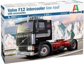 1:24 Italeri 3957 Volvo F12 Intercooler Low Roof Truck Plastic Modelbouwpakket