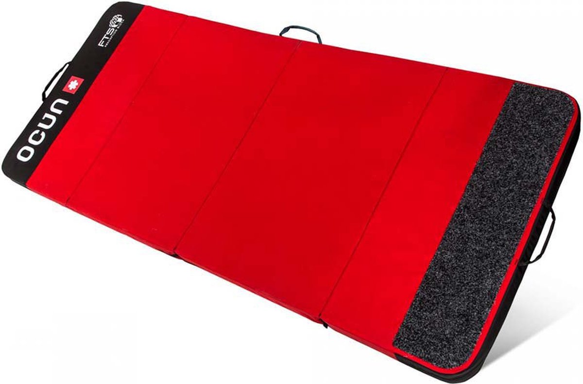 Ocun Incubator Fts Crashpad Rood 218 x 100 cm