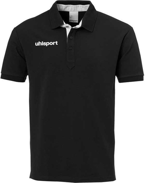 Uhlsport Essential Prime Poloshirt Met Korte Mouwen Zwart 3XL Man