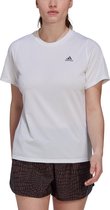 Adidas Run Icons T-shirt Met Korte Mouwen Wit S Vrouw