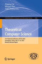 Communications in Computer and Information Science 1944 - Theoretical Computer Science
