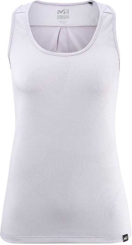 Millet Hiking Jacquard Mouwloos T-shirt Wit L Vrouw
