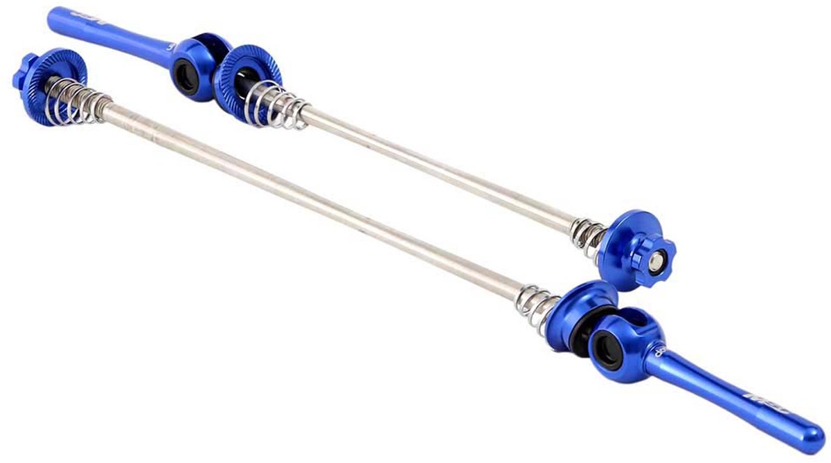 Msc Ultralight Titanium Set Met Snelspanners Blauw,Zilver