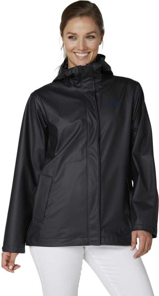 Helly Hansen Moss Jas Dames, black Maat XS