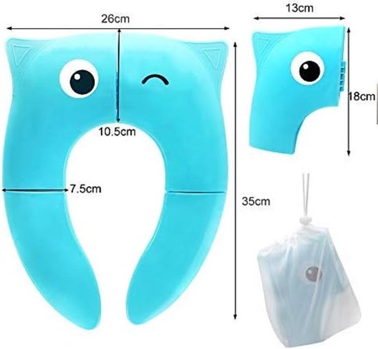 kindertoiletbril \ kinder Plaspot - Toilet seat for children