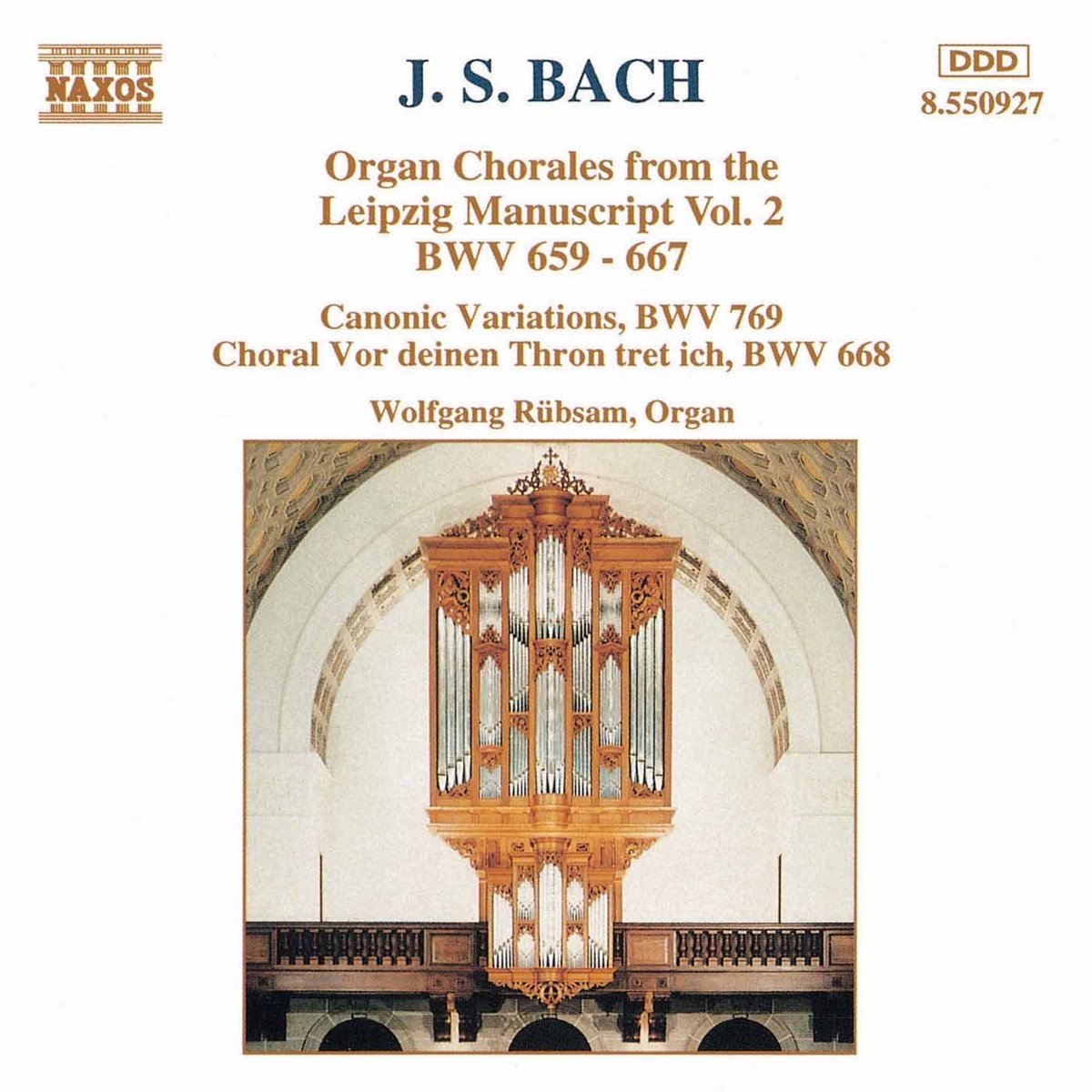 Wolfgang Rübsam - J.S. Bach: Organ Chorales 2 (CD)