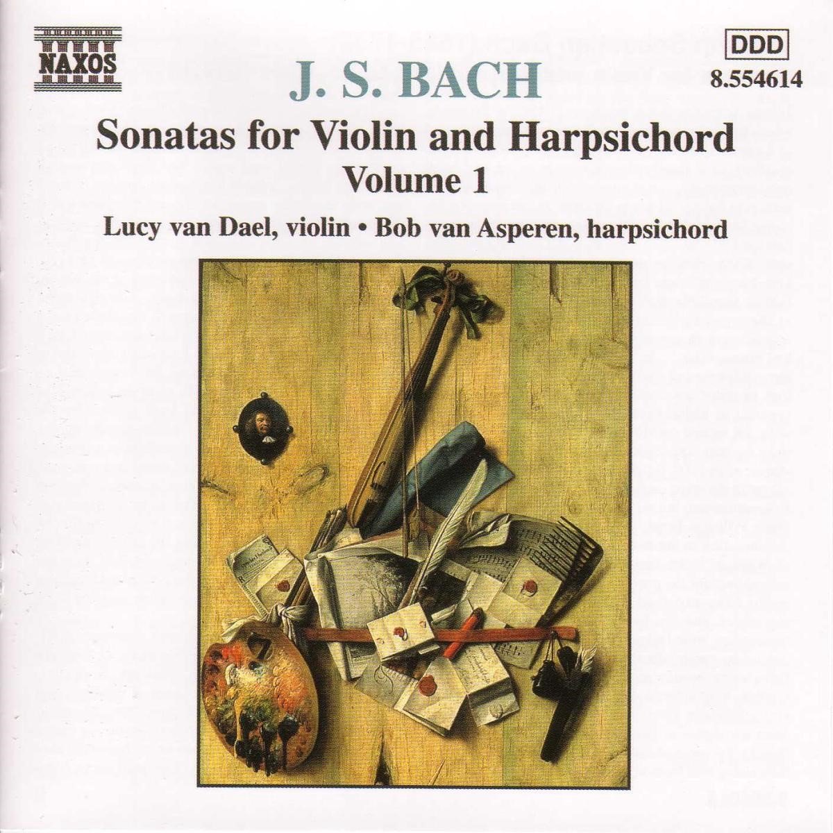 Lucy Van Dael & Bob van Asperen - J.S. Bach: Sonatas For Violin & Harpsichord Volume 1 (CD)