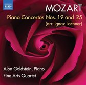 Alon Goldstein & Fine Arts Quartet - Mozart: Piano Concertos Nos. 19 And 25 (Arr. Ignaz Lachner) (CD)