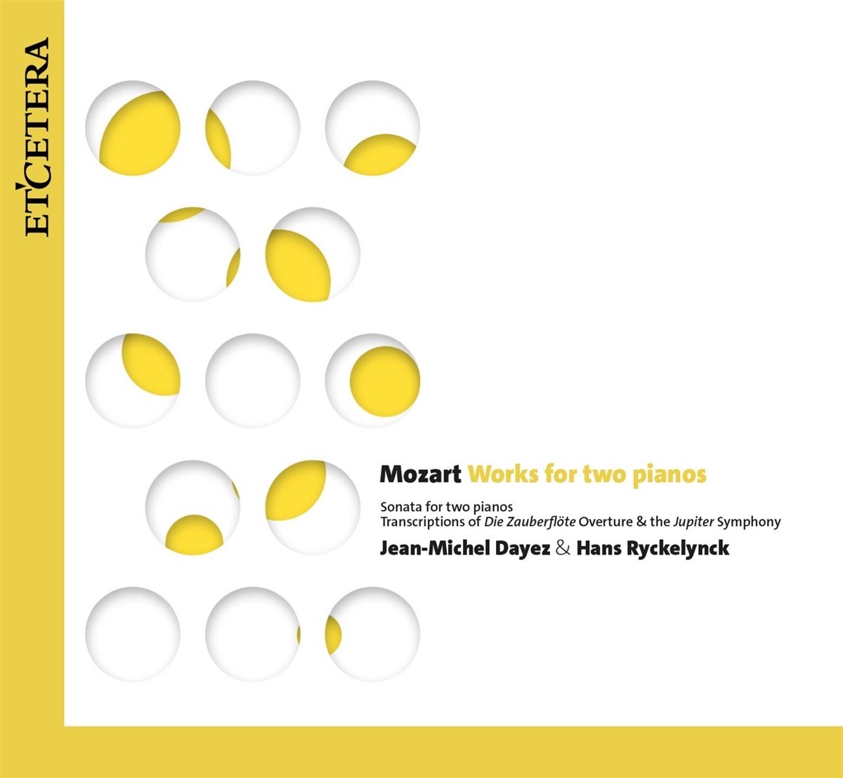 Hans Ryckelynck & Jean-Michel Dayez - Mozart: Works For Two Pianos (CD)