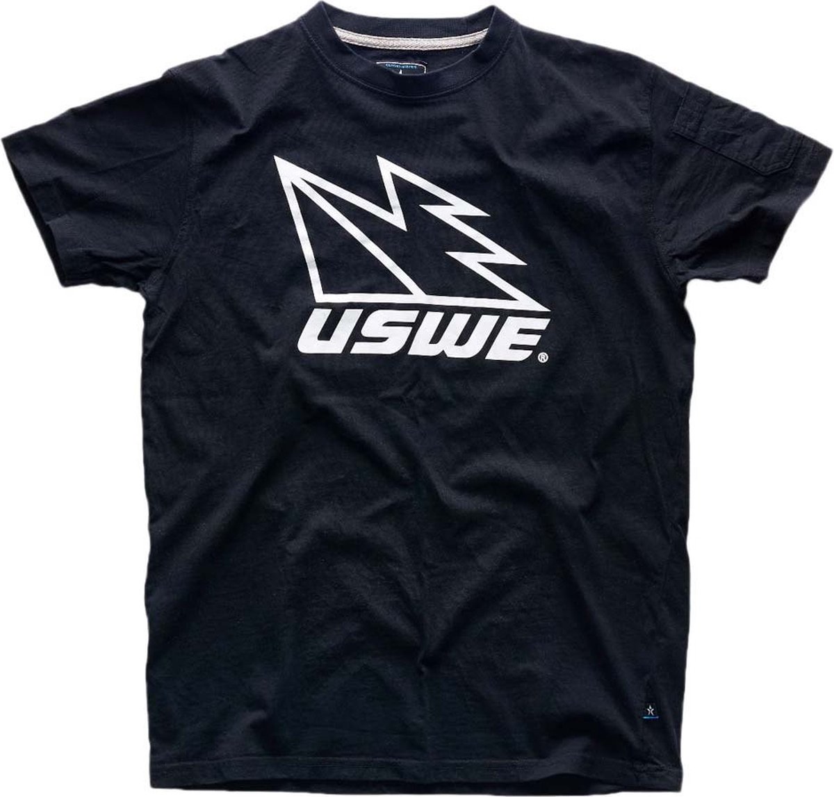 Uswe Podium T-shirt Met Korte Mouwen Man Zwart