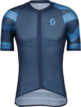 Scott Rc Premium Climber Korte Mouwen Fietsshirt Blauw L Man