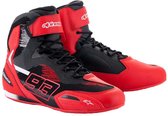 Alpinestars Austin Knitted Riding Shoes Bright Red Black US 7 - Maat - Laars