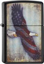 Aansteker Zippo Eagle Flag USA