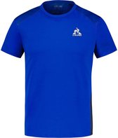 Le Coq Sportif 2320843 Training Sp N°1 T-shirt Met Korte Mouwen Blauw L Man