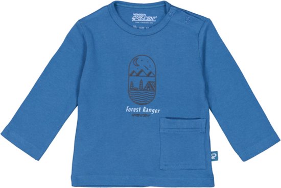 4President- T-Shirt Garçons Bart-Bleu foncé