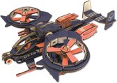 3D Houten Puzzel Vliegtuig voor Volwassenen - Laser-Gesneden DIY Model Kit - Mechanische Educatieve Voertuig Speelgoed voor Kerst & Verjaardag