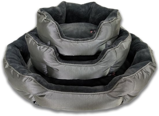 ThermoSwitch Santorini Dark Grey XL 120 x 80 x 24 cm hondenmand