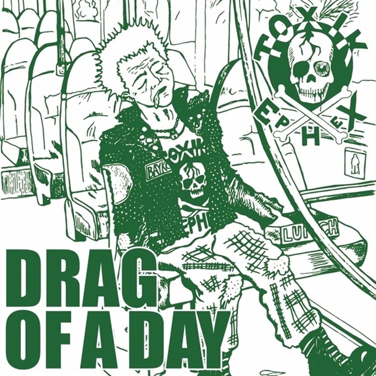 Toxik Ephex - Drag Of A Day (7" Single)