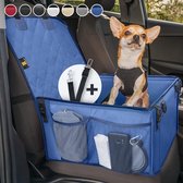 Extra Stabiele Honden Autostoel - Versterkte Wanden en 5 Banden - Waterdichte Honden Autostoel voor Achter- en Voorstoel