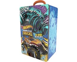 Hot Wheels Metal 6-Monster Truck Storage case