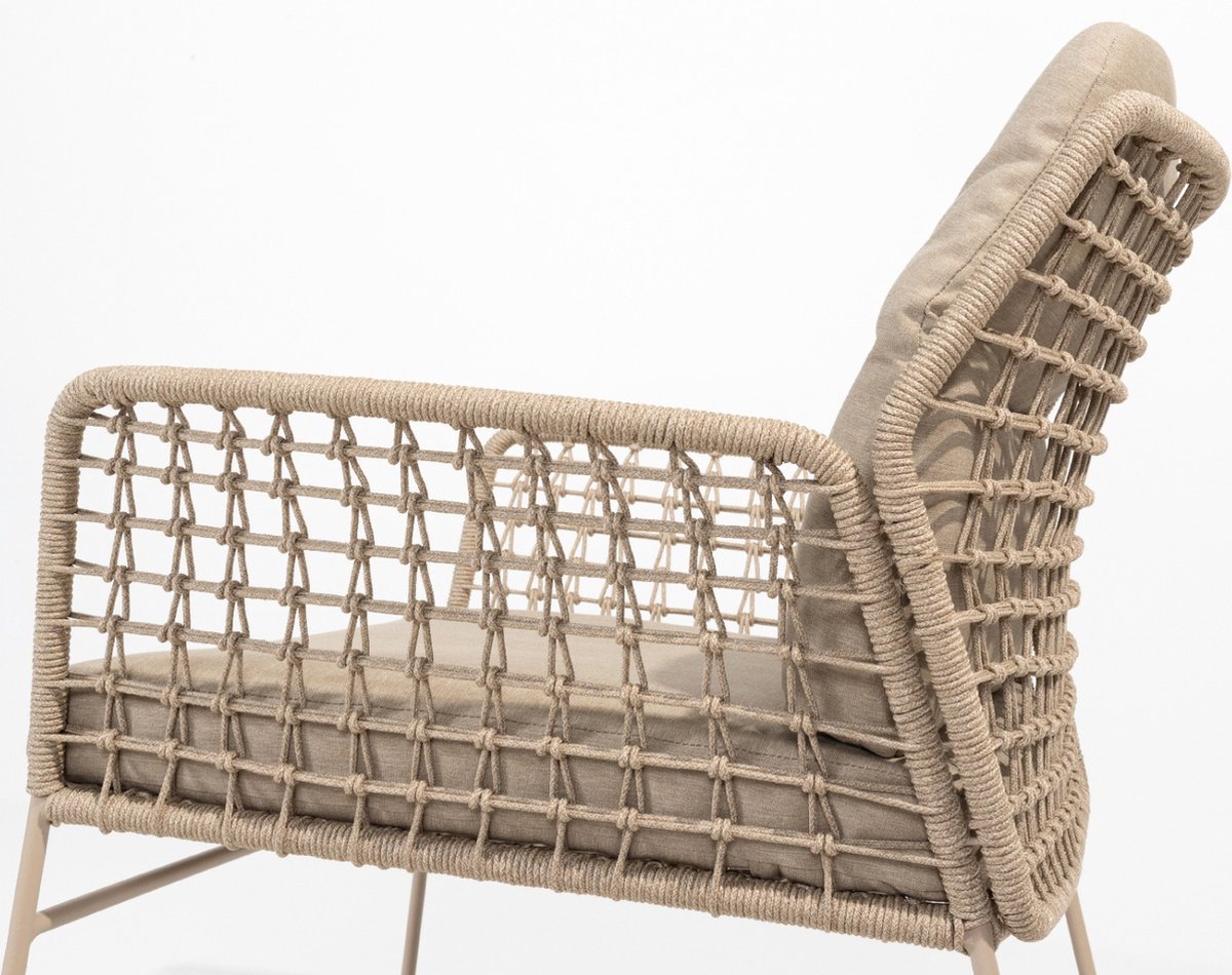 Taste by 4 Seasons Albano dining garden chair - latte