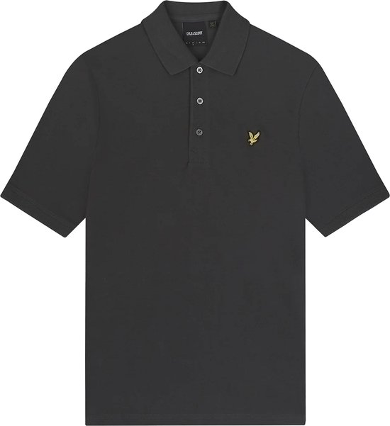 Lyle & Scott Plain Polo Shirt Polo's & T-shirts Heren - Polo shirt - Grijs - Maat XL