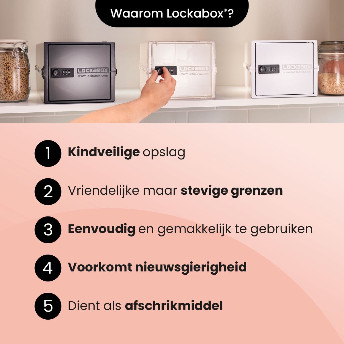 Transparante opbergbox - Medicijnkastje kopen