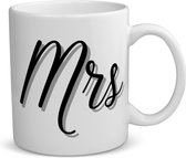 Akyol - mrs koffiemok - theemok - Mister or miss - mevrouw - verjaardagscadeau - cadeau voor vrouwen - kado - 350 ML inhoud