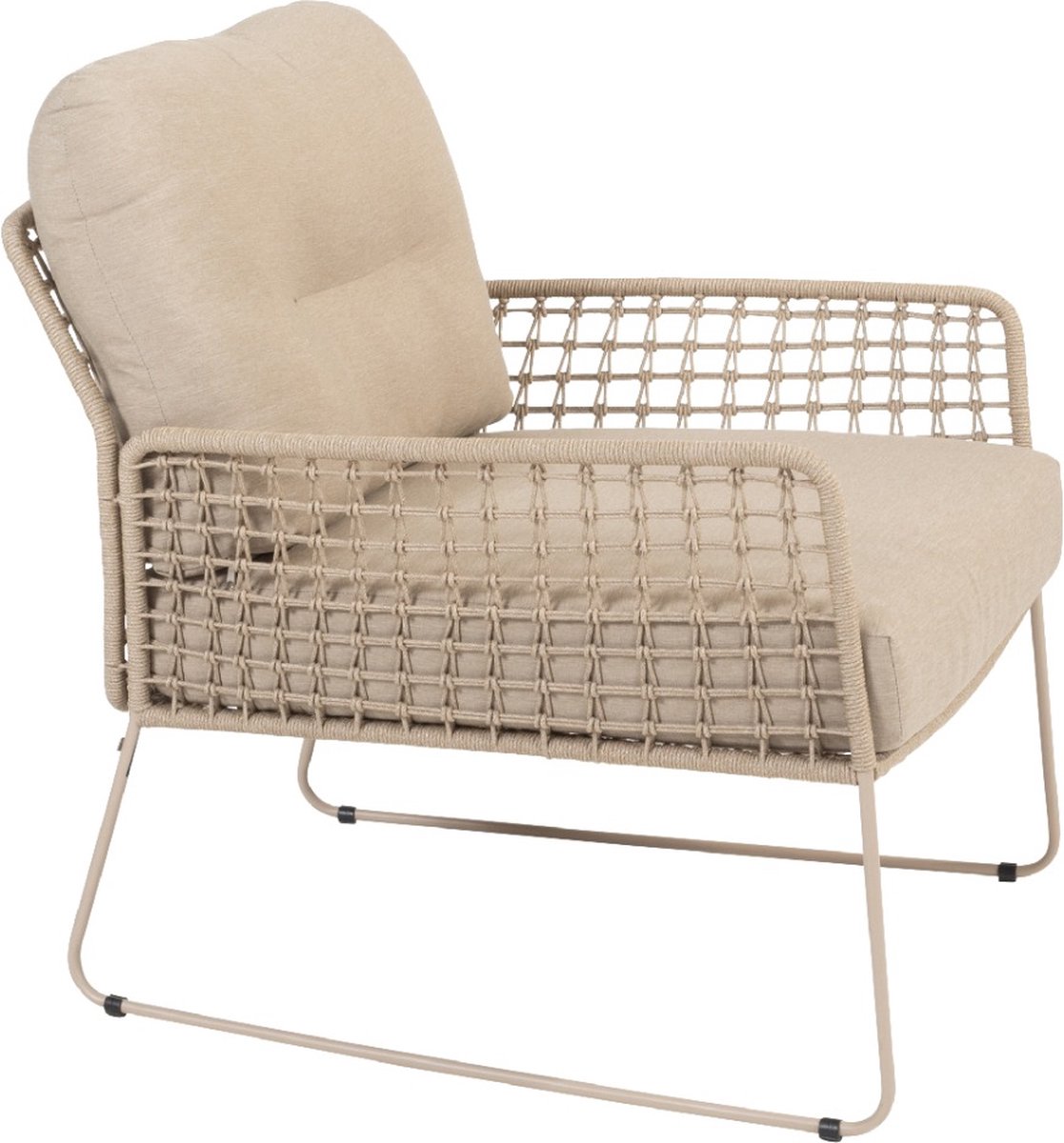 Taste by 4 Seasons Albano lounge chair - latte