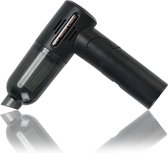 AERBES - Auto Stofzuiger Draadloos - Opvouwbaar handvat - Handstofzuiger USB Oplaadbaar - Kruimeldief Zakloos - Krachtige Zuigkracht - Compact