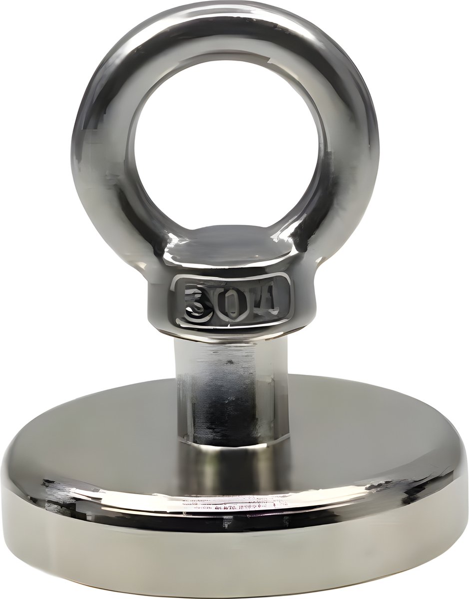 Forcemagneten - Magneet 50kg - magneetvissen - neodymium - compact formaat