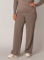 BASE LEVEL CURVY Arah Broek - Dark Taupe - maat W3(52) / L32