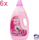 Comfort - Flora Soft - Wasverzachter - 18L - 300 Wasbeurten - Voordeelverpakking