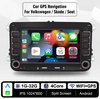 Autoradio Apple Carplay, Android Voor Volkswagen Golf 5 6 Polo Passat B6 B7 Cc Skoda Jetta Universele Muiltmedia Carplay Wifi Gps Navigatie