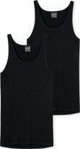 SCHIESSER Original Classics singlet (1-pack) - heren onderhemd zwart - Maat: S