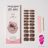 Pop of Color Amsterdam - Kleur: Eye of the Tiger - Gel nail wraps - UV nail wraps - Gel nail stickers - Gel nail foil - Nail stickers - Gel nagel wraps - UV nagel wraps - Gel nagel stickers - Nagel wraps - Nagel stickers