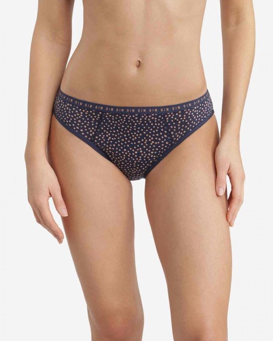 Dim Slip Menstruel Blauw Katoen 46-48