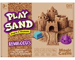 foto van RemiGoods Kinetisch zand - Speelzand - Play Sand - 750 Gram - Magic Castle