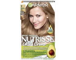 Garnier Nutrisse Ultra Crème 7 Natuurlijk Blond - Intens voedende permanente haarkleuring