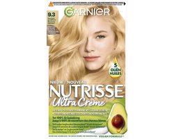 Garnier Nutrisse Ultra Crème 9.3 - Zeer Licht Goudblond - Intens voedende permanente haarkleuring