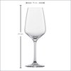 Hoog Witte Wijnglazen | Kristalglas | Perfect voor Thuis, Restaurants en Feesten | Vaatwasser Veilig,(set of 6),
