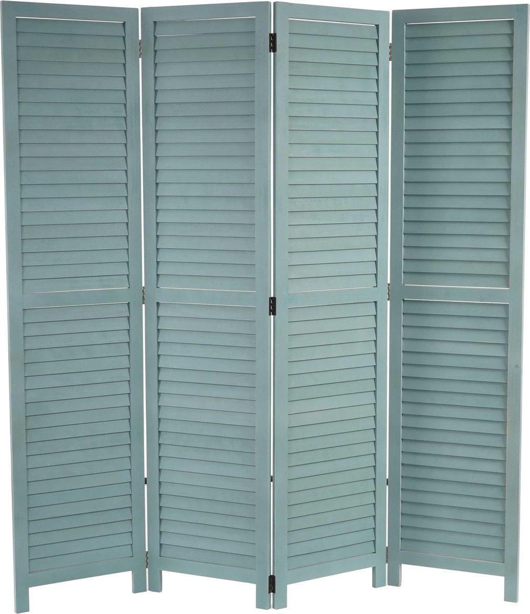 Cosmo Casa Scherm - Kamerverdeler - Privacyscherm - Vintage uitstraling - 170x160 cm - Groen