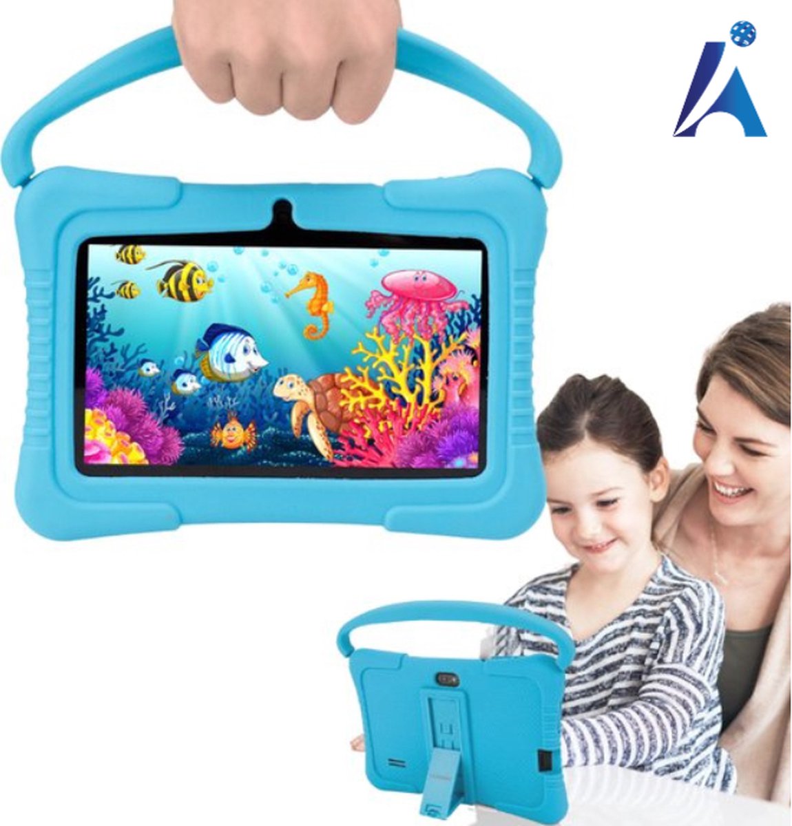 Pro Kindertablet vanaf 3 jaar - Kindertablet - Android 12.0 - 7 Inch - 2023 Model - 32GB - Kinder Tablet - Tablet Voor Kinderen - Tablet Kinderen - Tablet Kids - Gratis Beschermende Hoes - Ouderlijk Toezicht