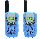 Talkie-walkie - Pour enfants - Blauw - Portée 3 km - Set de 2 talkies-walkies - Jouets - Pour Garçons et Filles