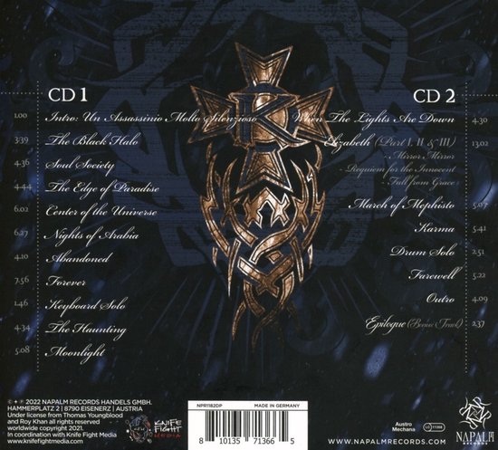 Kamelot - One Cold Winter's Night (2 CD), Kamelot | Muziek | bol