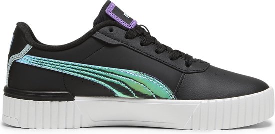 PUMA Carina 2.0 Deep Dive Jr FALSE Sneakers - PUMA Black-Ultraviolet-Turquoise Surf - Maat 38