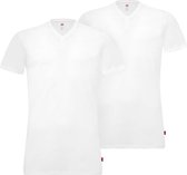 Levi's 2-pack t-shirts men V-Neck - wit